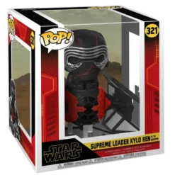 STAR WARS - FIGURINE POP DELUXE - KYLO REN IN WHISPER