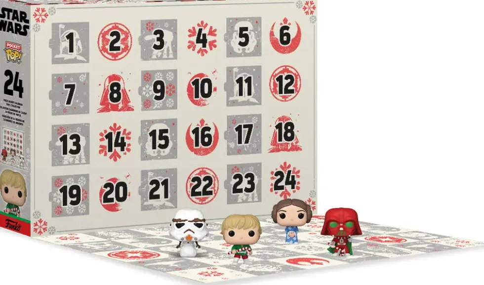 STAR WARS HOLIDAY - CALENDRIER DE L'AVENT POCKET POP