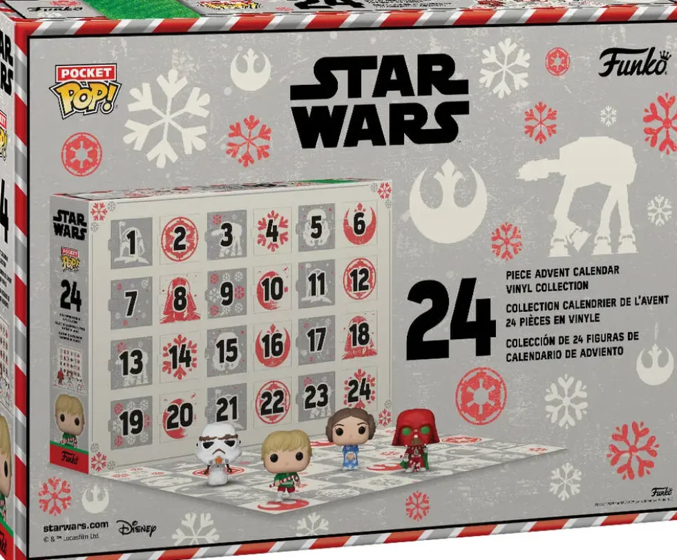 STAR WARS HOLIDAY - CALENDRIER DE L'AVENT POCKET POP
