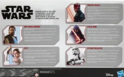 STAR WARS - PACK5 FIGURINES 15 CM