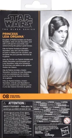 STAR WARS THE BLACK SERIES FIGURINE PRINCESSE LEIA ORGANA