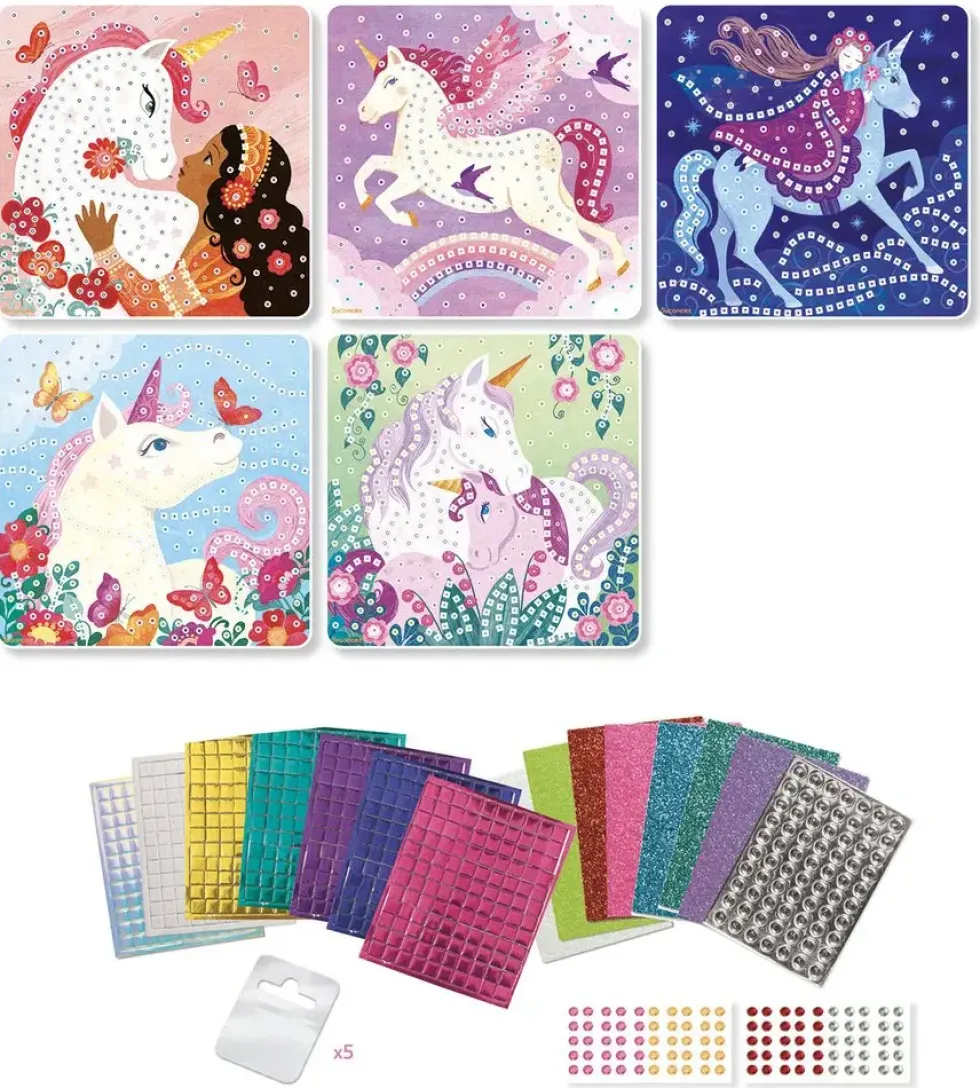 STICK'N FUN - GM MOSAIQUES-LICORNES