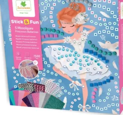 STICK'N FUN - MOSAIQUES - PRINCESSES BALLERINE