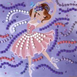 STICK'N FUN - MOSAIQUES - PRINCESSES BALLERINE