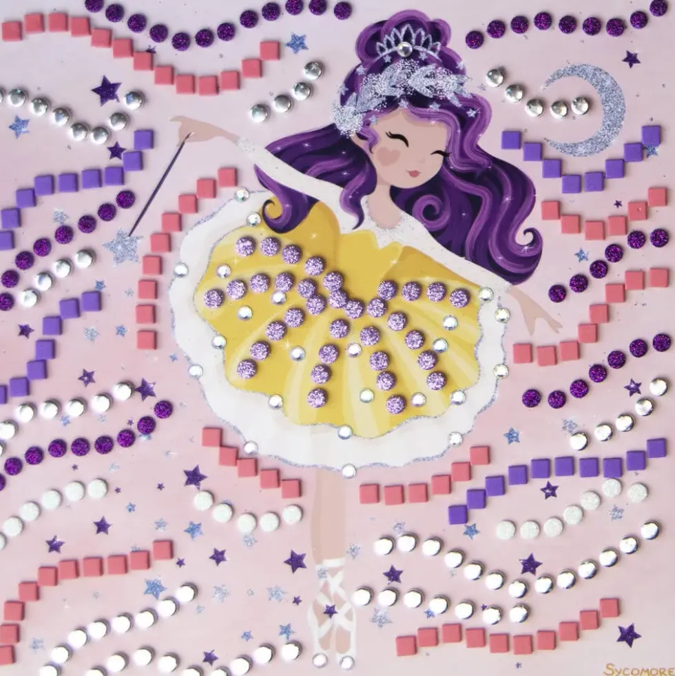 STICK'N FUN - MOSAIQUES - PRINCESSES BALLERINE