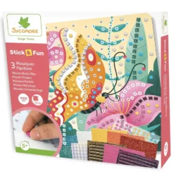 STICK'N FUN - PM MOSAIQUES PAPILLONS