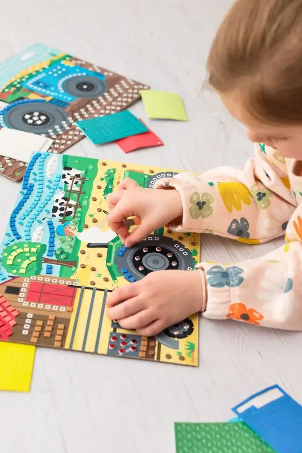 STICK'N FUN - XL MOSAIQUES - LA VIE A LA FERME