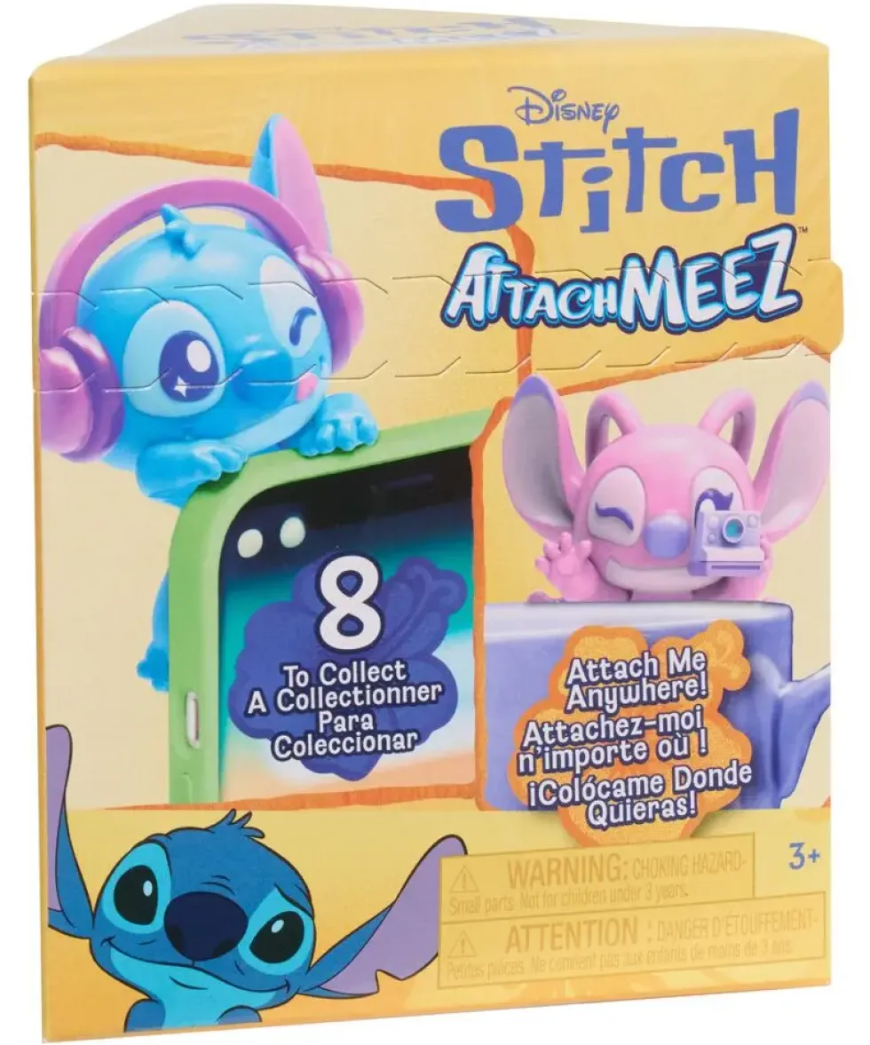 STITCH ATTACHMEEZ - FIGURINE STITCH OU ANGEL A ATTACHER N’IMPORTE OU
