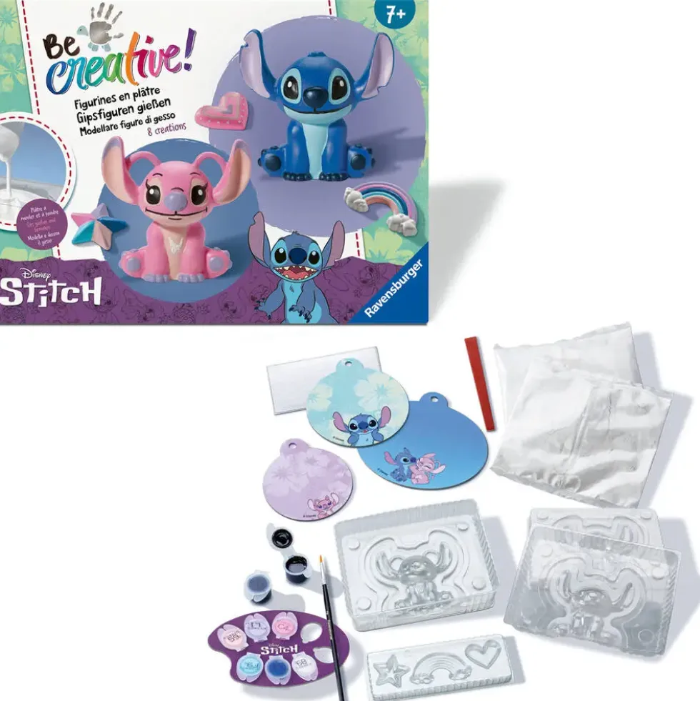 STITCH - BE CREATIVE FIGURINES EN PLATRE