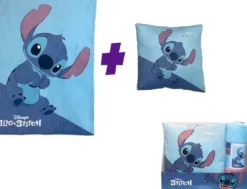 STITCH BUNDLE COUSSIN 35X35+PLAID 100X140CM V2