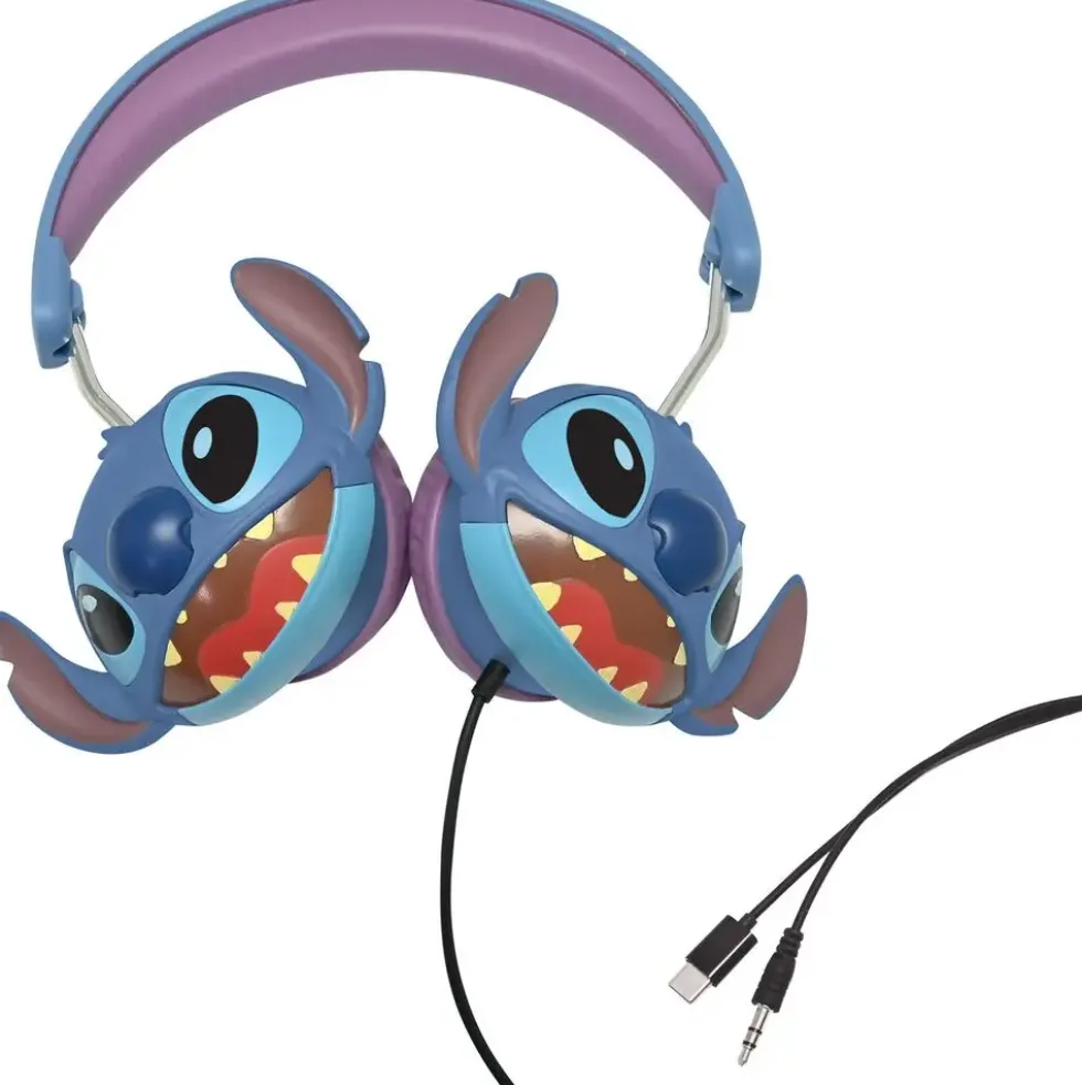 STITCH -CASQUE STEREO FILAIRE PLIABLE LIMITATION DE VOLUME