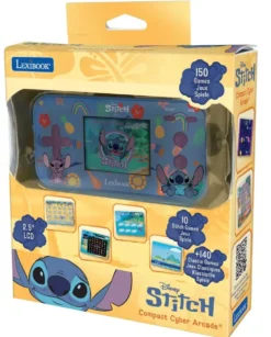 STITCH - CONSOLE PORTABLE COMPACT CYBER ARCADE® ECRAN 2.5'' 150 JEUX