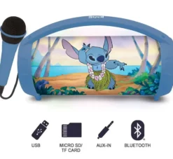 STITCH - ENCEINTE BLUETOOTH SANS FIL LUMINEUSE MICRO