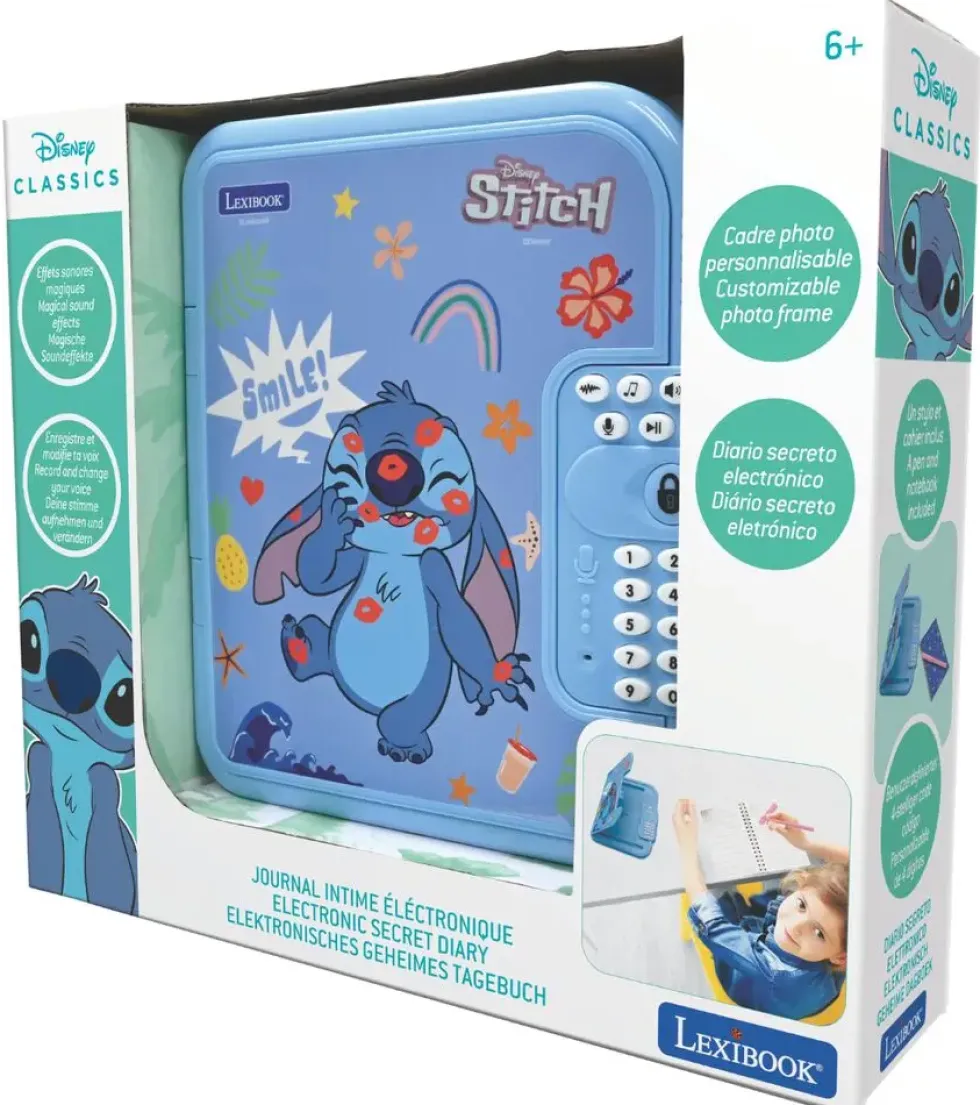 STITCH -JOURNAL INTIME ELECTRONIQUE AVEC COFFRE FORT