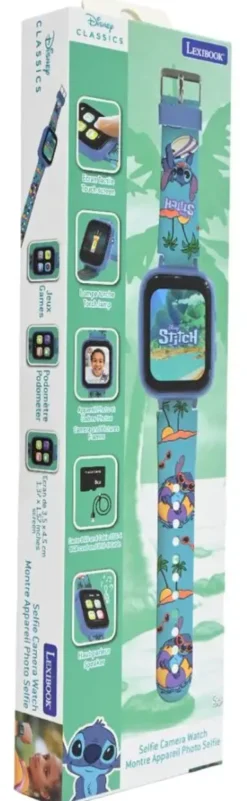 STITCH- MONTRE ECRAN COULEURS AVEC CAMERA CARTE SD 8 GO
