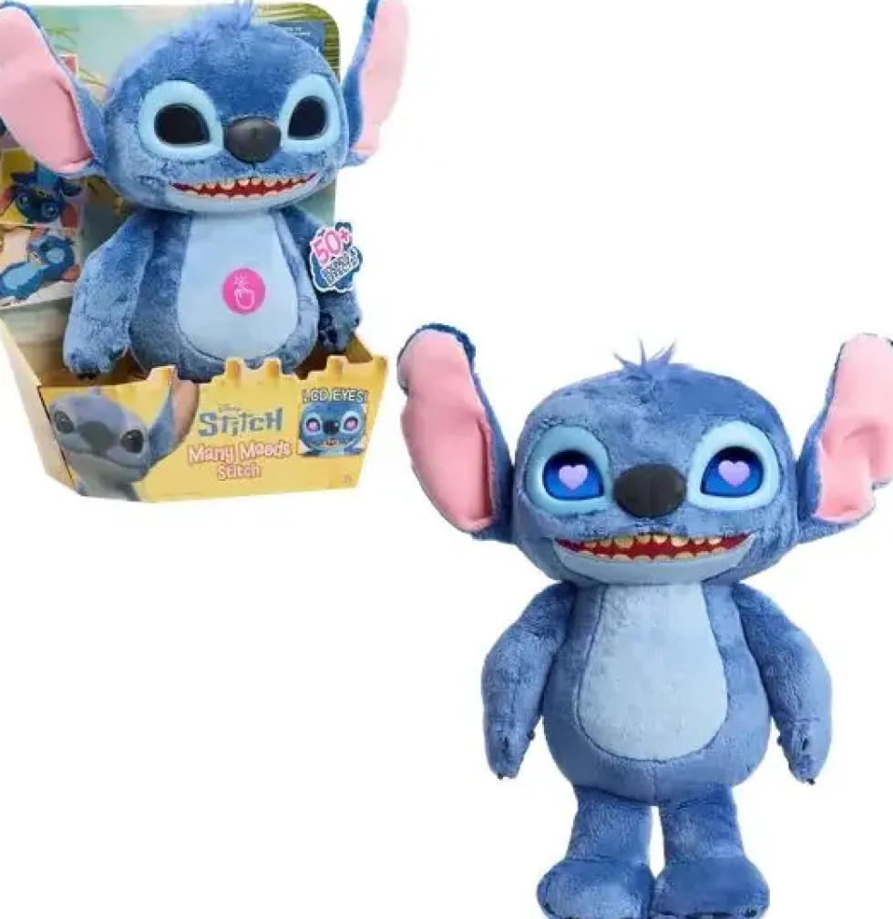 STITCH - PELUCHE MANY MOODS 30 CM - LIVE ACTION