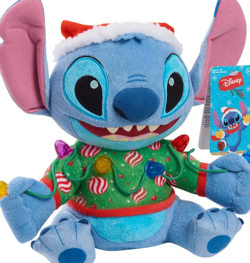 STITCH - PELUCHE NOEL LUMINEUSE