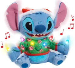 STITCH - PELUCHE NOEL LUMINEUSE