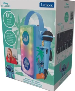 STITCH- PUISSANTE ENCEINTE BLUETOOTH LUMINEUSE AVEC MICRO