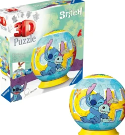 STITCH - PUZZLE 3D BALL - 72 PIECES
