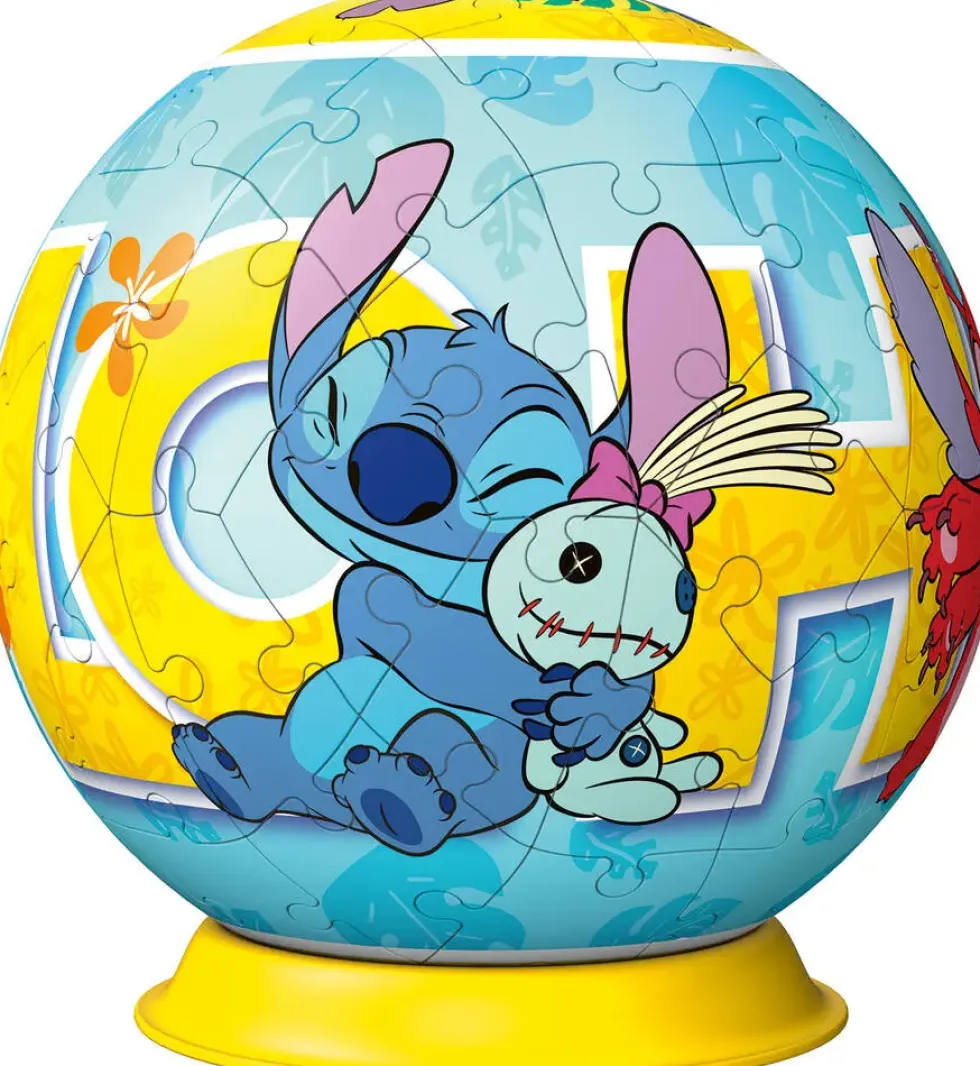STITCH - PUZZLE 3D BALL - 72 PIECES
