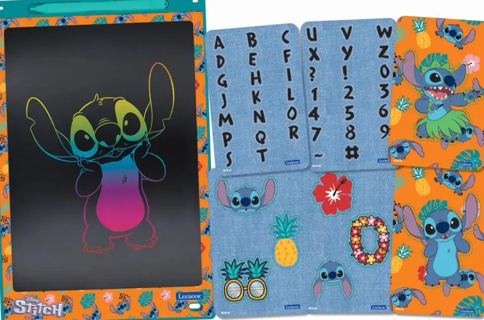 STITCH - TABLETTE A DESSINS ELECTRONIQUE AVEC POCHOIRS