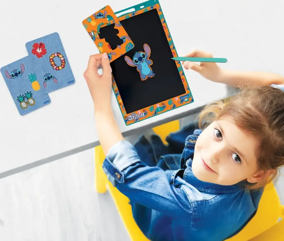 STITCH - TABLETTE A DESSINS ELECTRONIQUE AVEC POCHOIRS