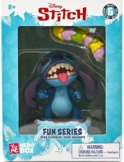 STITCH - YUME HERO BOX - SERIE CLASIQUE - FIGURINE STITCH GLOUTTON 8 CM