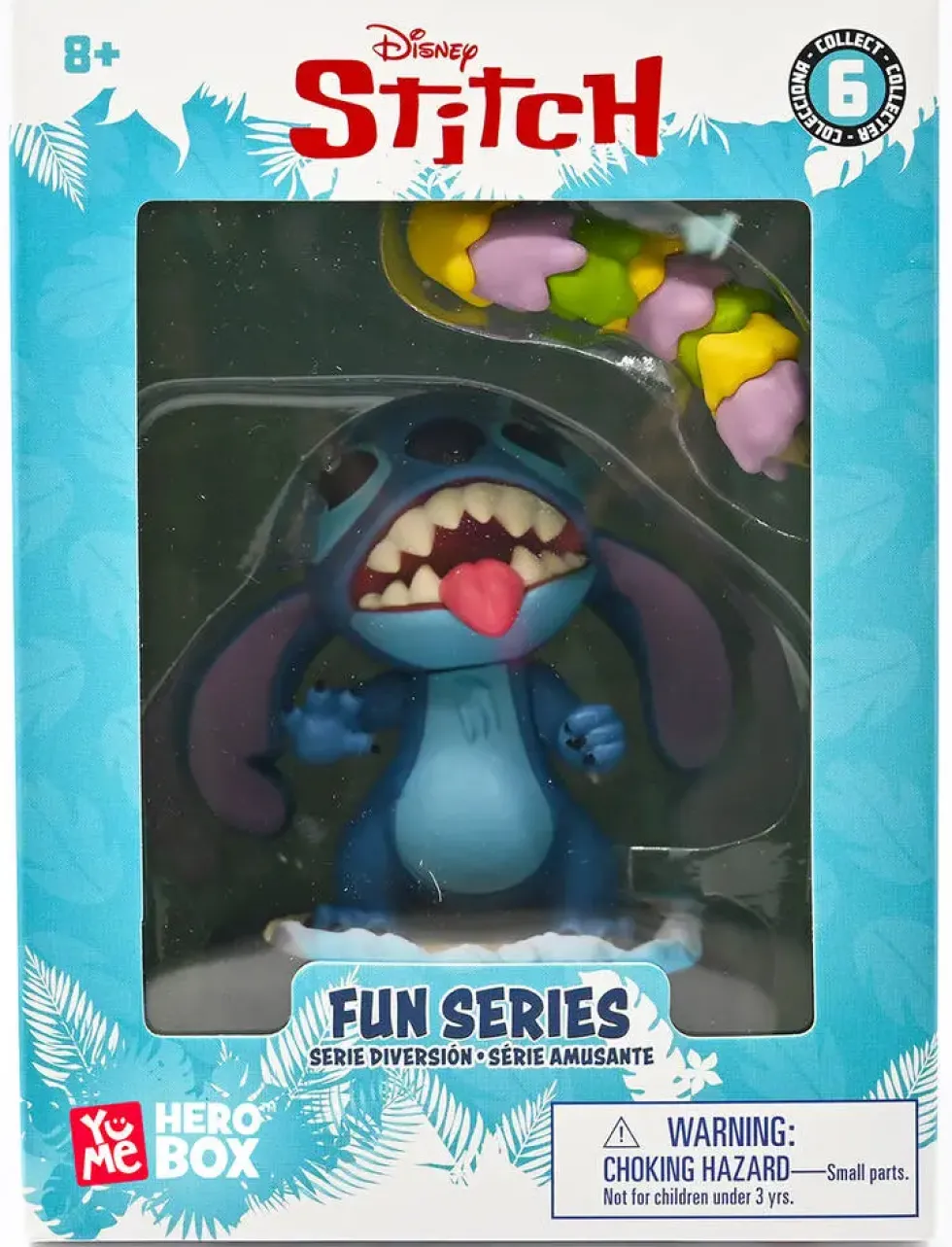 STITCH - YUME HERO BOX - SERIE CLASIQUE - FIGURINE STITCH GLOUTTON 8 CM