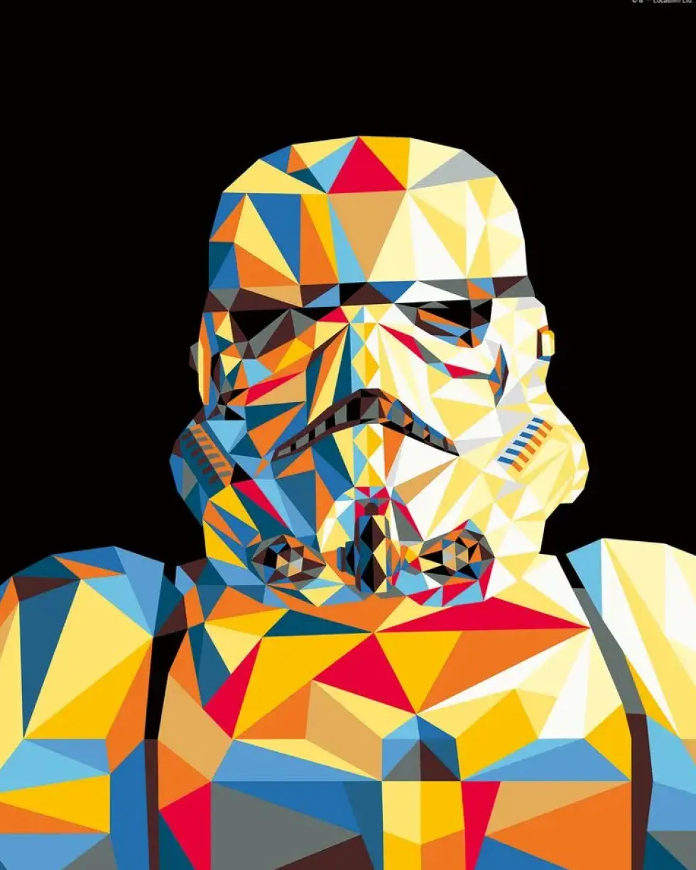 STORMTROOPER -CREART - 24X30CM