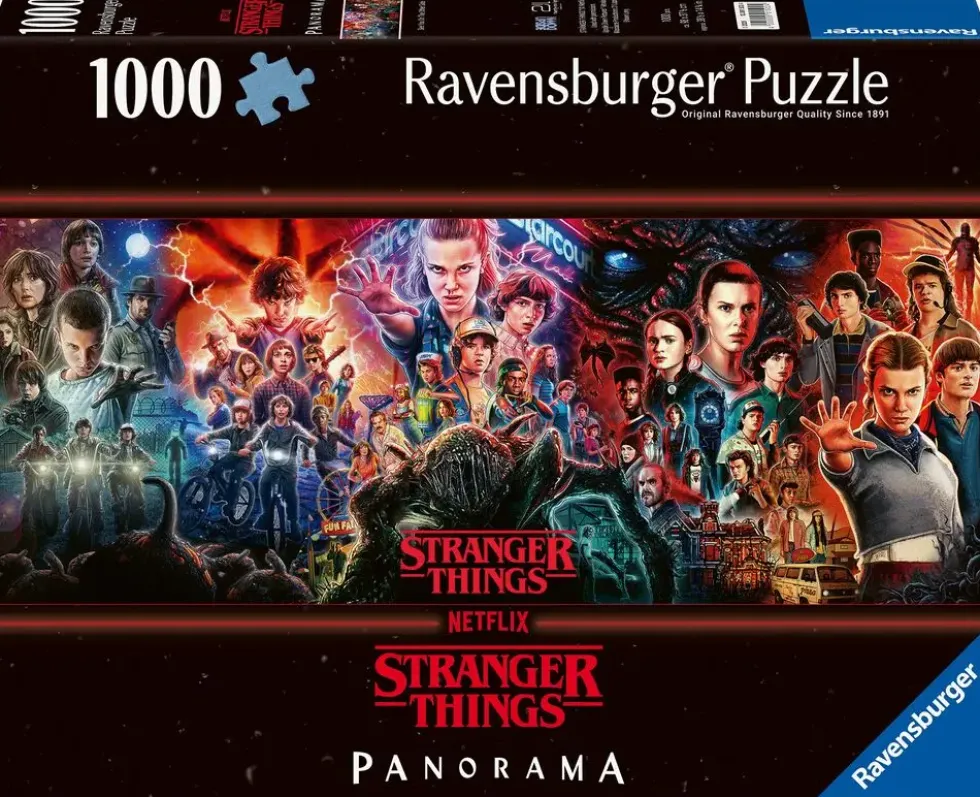 STRANGER THING -PUZZLE 1000 PIECES - RENDEZ-VOUS DE L'AUTRE COTE