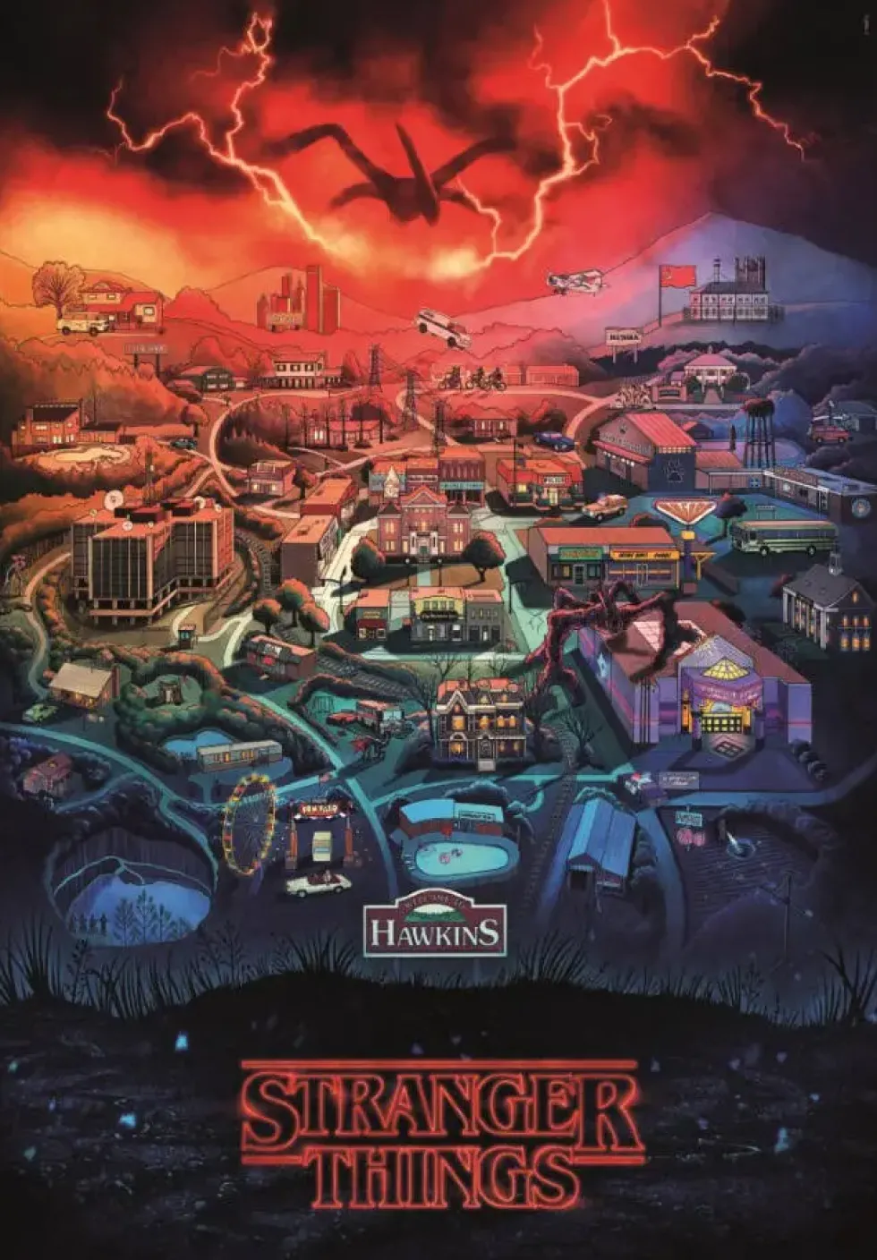 STRANGER THINGS - PUZZLE 300 PIECES