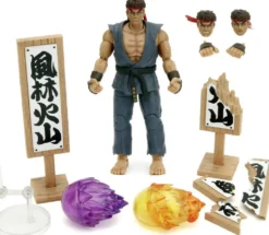 STREET FIGHTERS - FIGURINE RYU ARTICULEE 15 CM