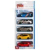1/43 STREET FIRE - PACK DE 5 VEHICULES