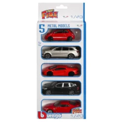 1/43 STREET FIRE - PACK DE 5 VEHICULES