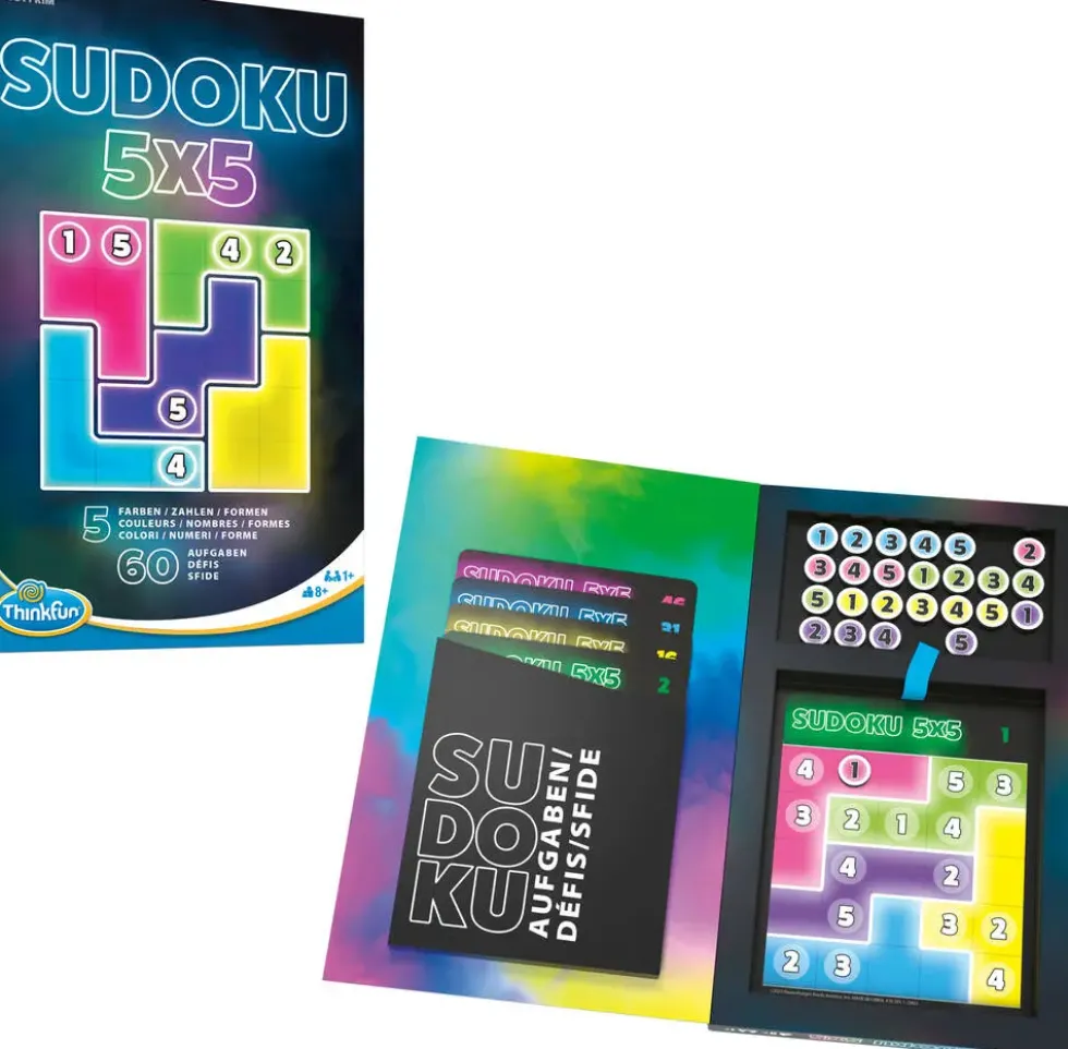 SUDOKU 5X5 - JEU DE LOGIQUE MAGNETIQUE
