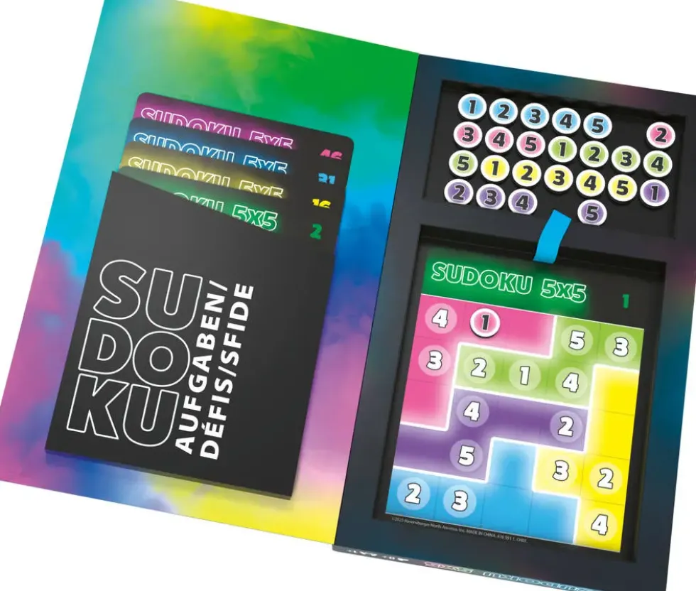 SUDOKU 5X5 - JEU DE LOGIQUE MAGNETIQUE