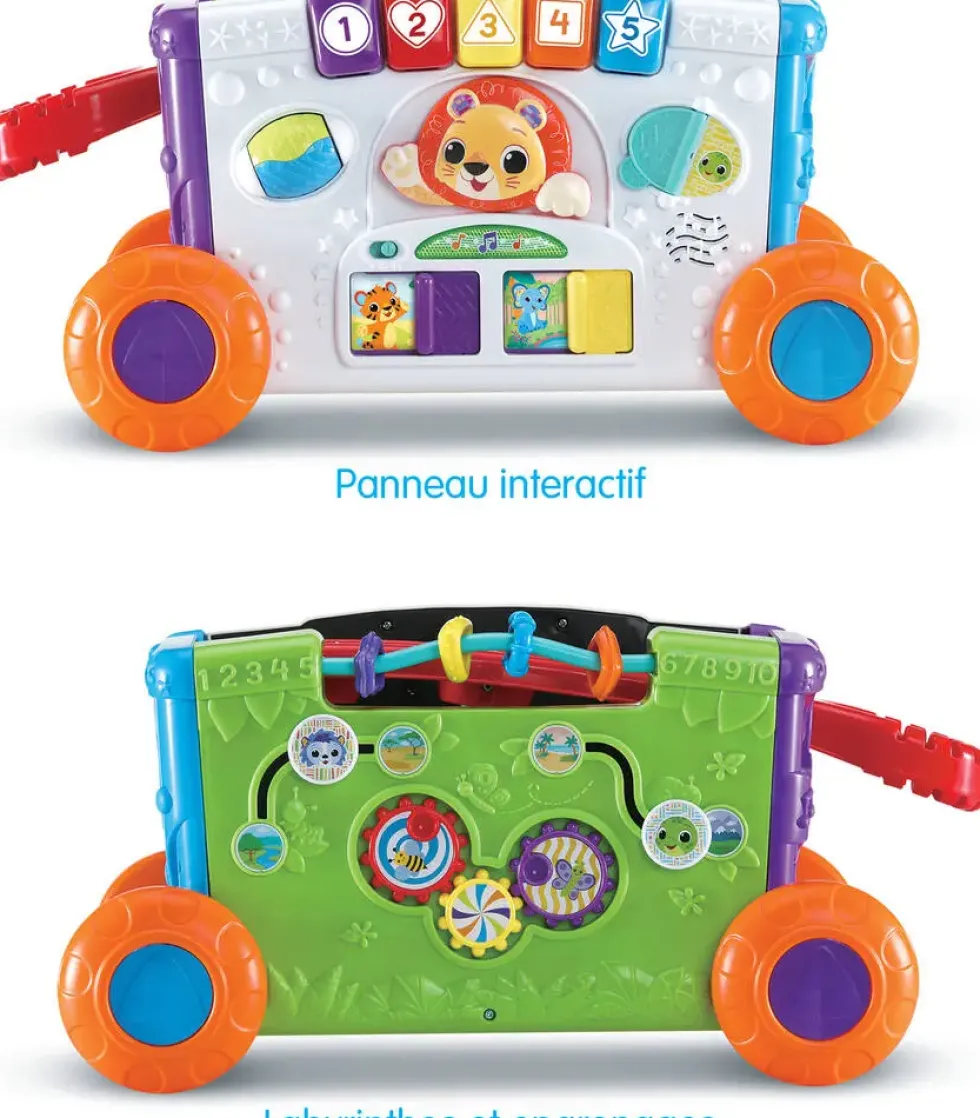 SUPER CHARIOT INTERACTIF MULTI-ACTIVITES