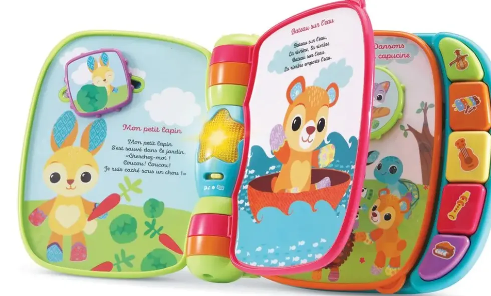 SUPER LIVRE ENCHANTE DES BABY LOULOUS BLEU