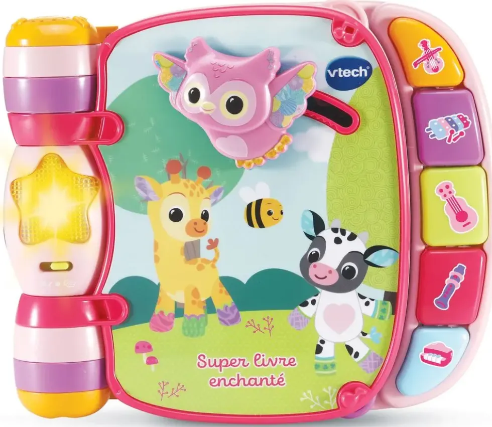 SUPER LIVRE ENCHANTE DES BABY LOULOUS ROSE