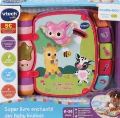 SUPER LIVRE ENCHANTE DES BABY LOULOUS ROSE