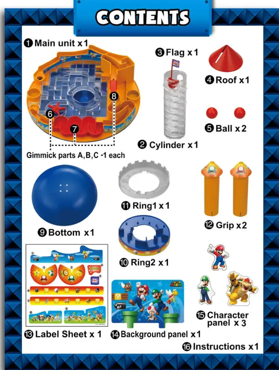 SUPER MARIO - CASTLE LAND
