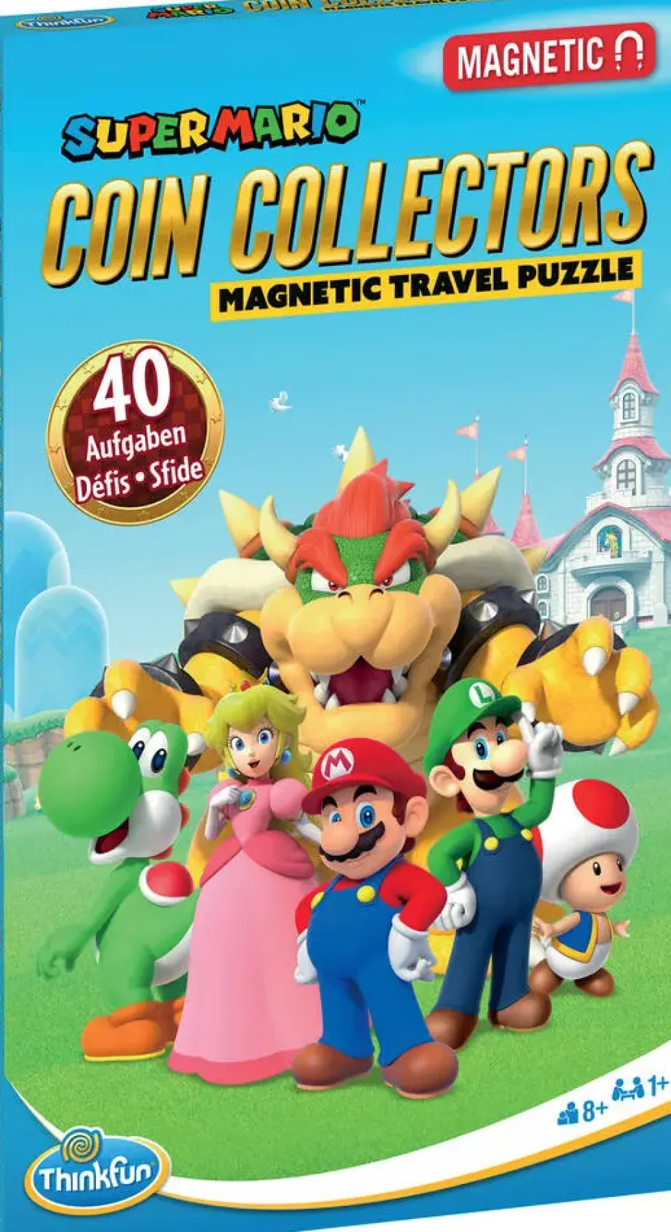 SUPER MARIO- COIN COLLECTOR - JEU DE LOGIQUE MAGNETIQUE