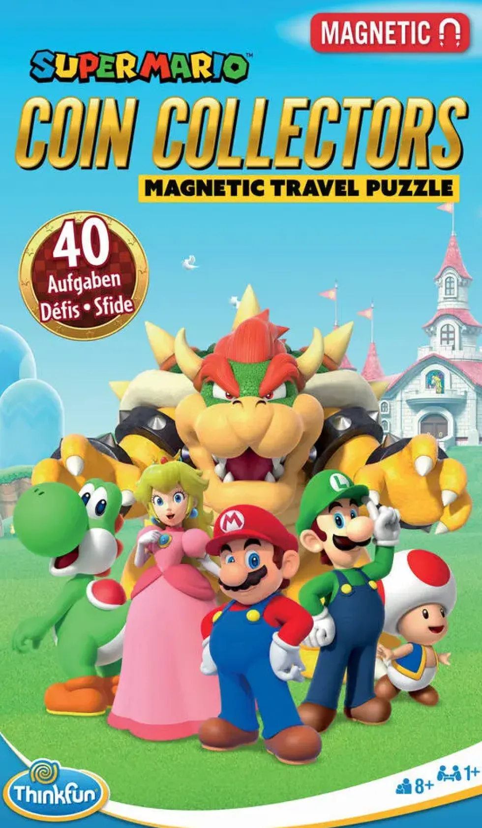 SUPER MARIO- COIN COLLECTOR - JEU DE LOGIQUE MAGNETIQUE