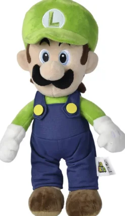 SUPER MARIO - LUIGI PELUCHE 30 CM