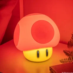 SUPER MARIO - SUPER CHAMPIGNON LAMPE SQUISHYGLO RECHARGEABLE