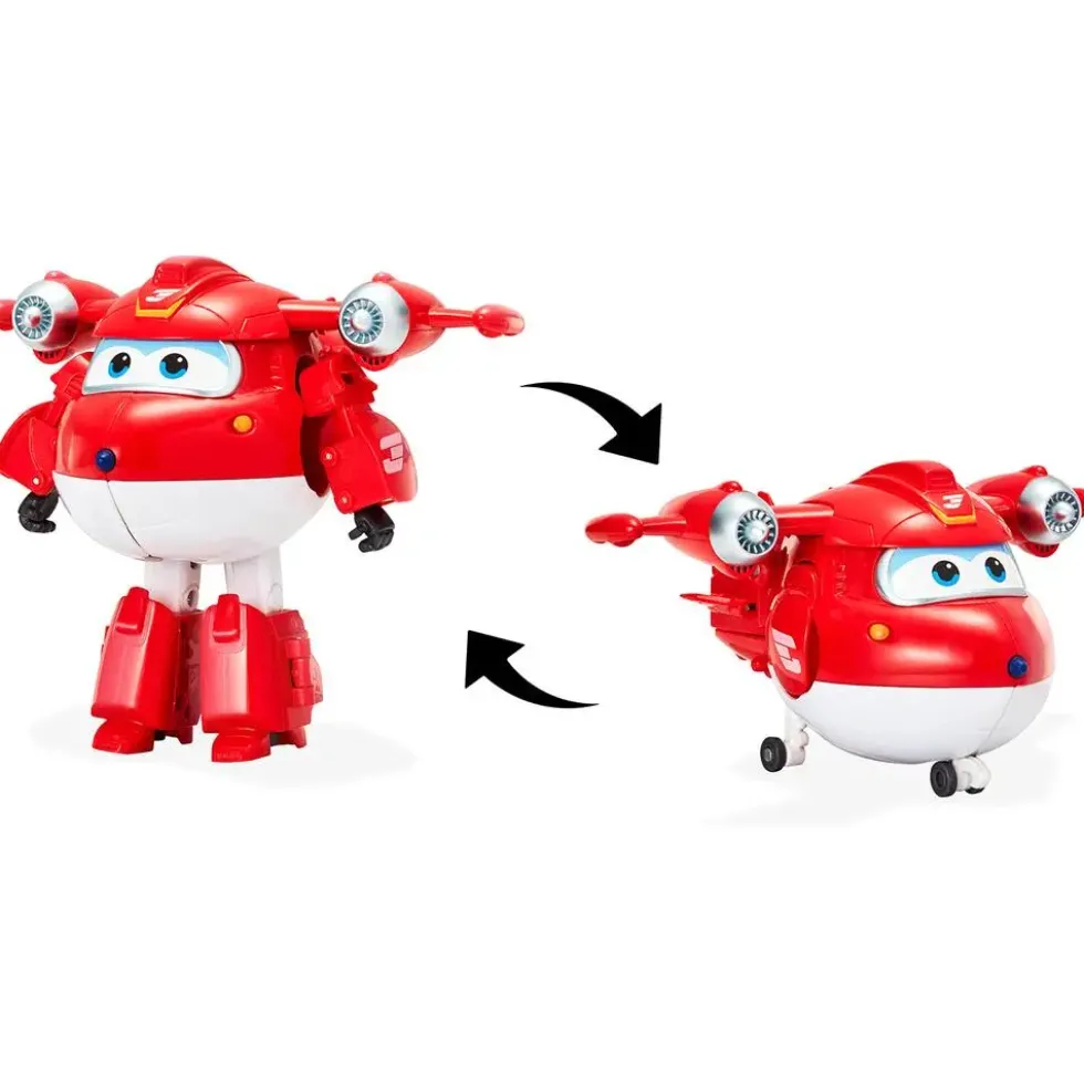 SUPER WINGS - FIGURINE TRANSFORMABLE SUPER CHARGE 12 CM