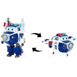 SUPER WINGS - FIGURINE TRANSFORMABLE SUPER CHARGE 12 CM