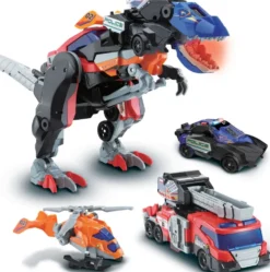 SWITCH ET GO COMBO - TRIO LE MEGA T-REX SOS 3 EN 1