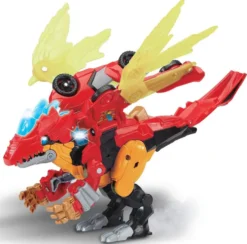 SWITCH ET GO DINOS COMBO - DRAGOREX, LE MEGA DRAGON 2 EN 1